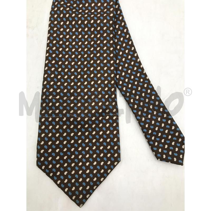 CRAVATTA MARINELLA MARRONE FANTASIA BLU BEIGE | Mercatino dell'Usato Moncalieri bengasi 2