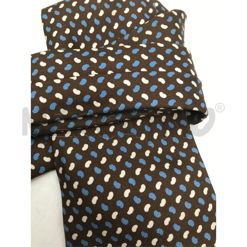 CRAVATTA MARINELLA MARRONE FANTASIA BLU BEIGE | Mercatino dell'Usato Moncalieri bengasi 4
