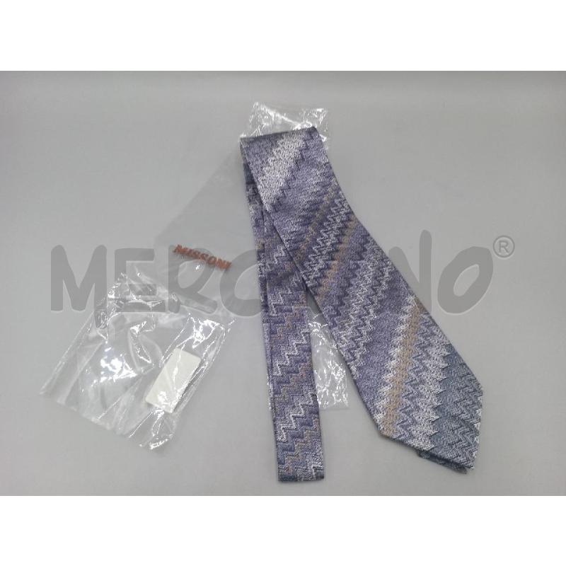 CRAVATTA MISSONI FANTASIA GRIGIA | Mercatino dell'Usato Moncalieri bengasi 1