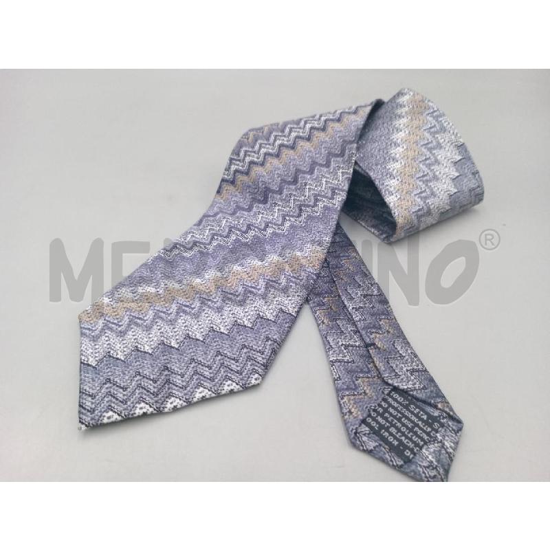 CRAVATTA MISSONI FANTASIA GRIGIA | Mercatino dell'Usato Moncalieri bengasi 3