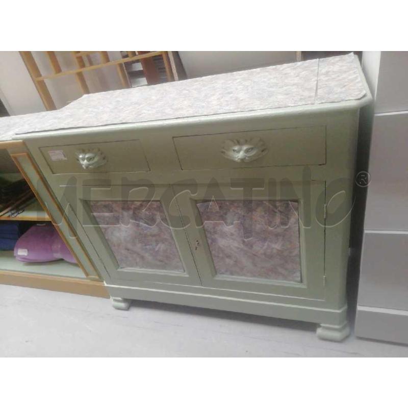 CREDENZA LACCATA 2 ANTE  | Mercatino dell'Usato Moncalieri bengasi 1