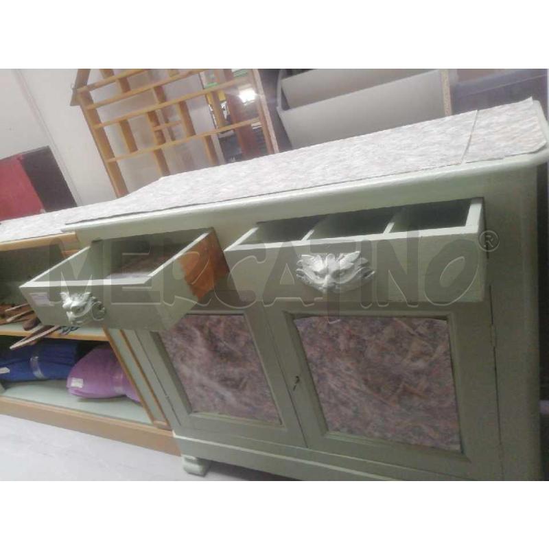 CREDENZA LACCATA 2 ANTE  | Mercatino dell'Usato Moncalieri bengasi 2