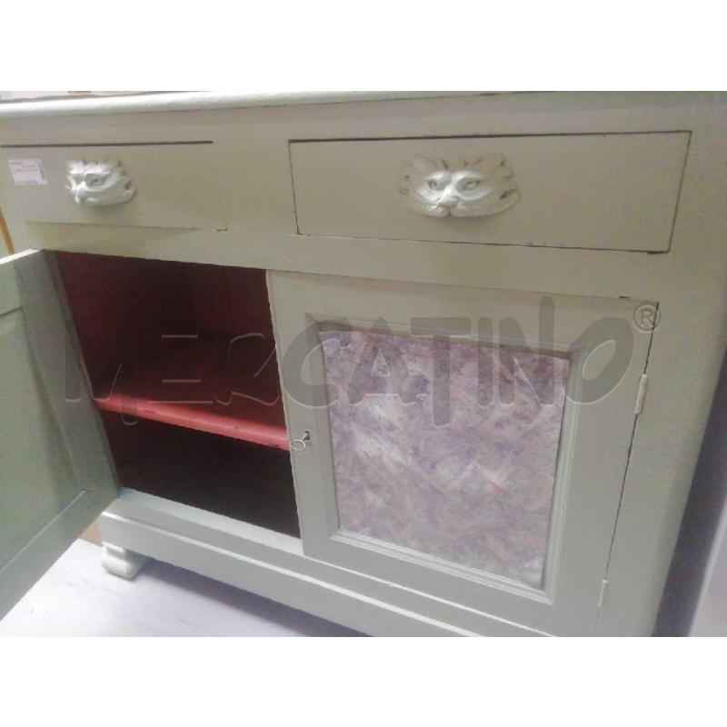 CREDENZA LACCATA 2 ANTE  | Mercatino dell'Usato Moncalieri bengasi 3