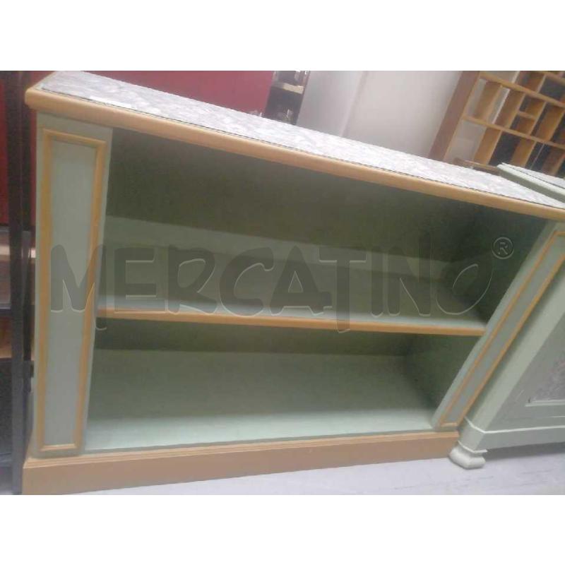 CREDENZA LIBRERIA LACCATA VINTAGE | Mercatino dell'Usato Moncalieri bengasi 3
