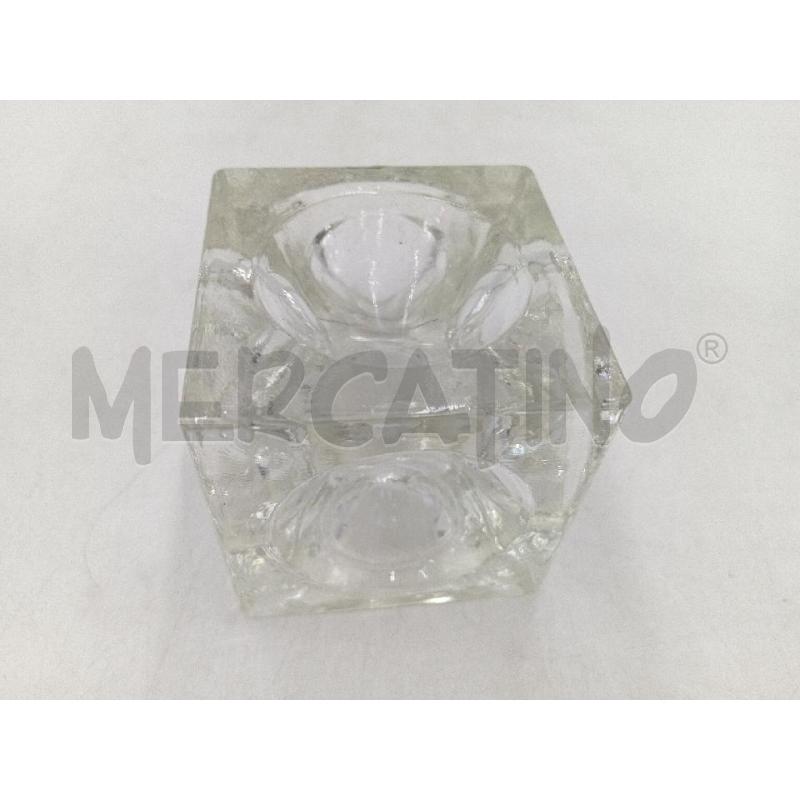 CUBO VETRO LATI CONCAVI | Mercatino dell'Usato Moncalieri bengasi 2