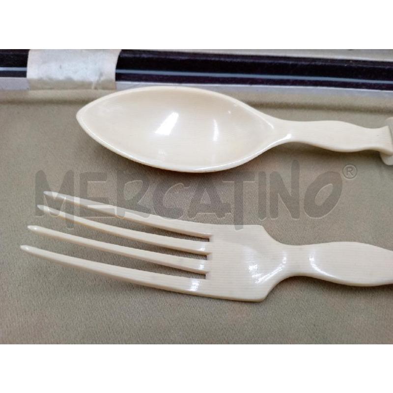 CUCCHIAIO+FORCCHETA LAMINA CON SCATOLA | Mercatino dell'Usato Moncalieri bengasi 3