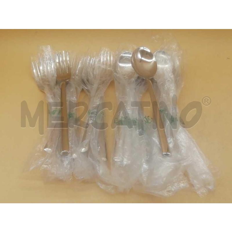 CUCCHIAI PZ 12 + FORCHETTE PZ 12 PINTI ITALY | Mercatino dell'Usato Moncalieri bengasi 1