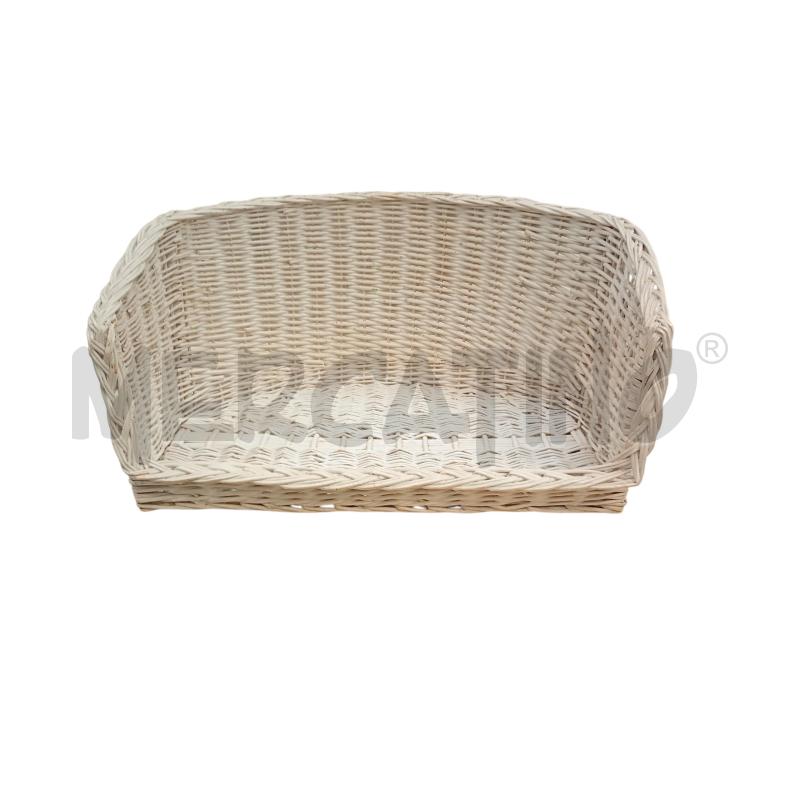 CUCCIA VIMINI BIANCA | Mercatino dell'Usato Moncalieri bengasi 1
