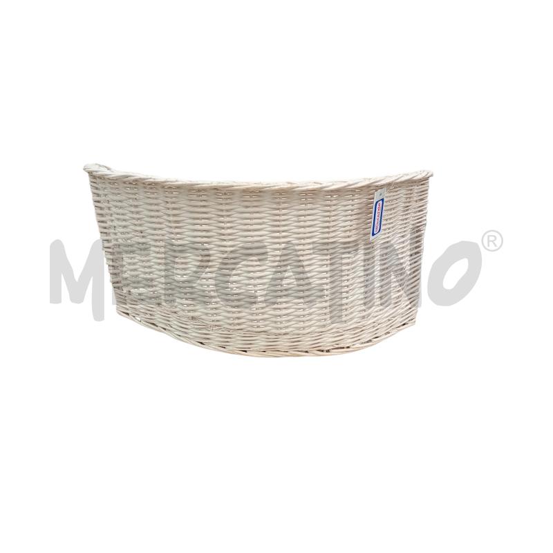 CUCCIA VIMINI BIANCA | Mercatino dell'Usato Moncalieri bengasi 3