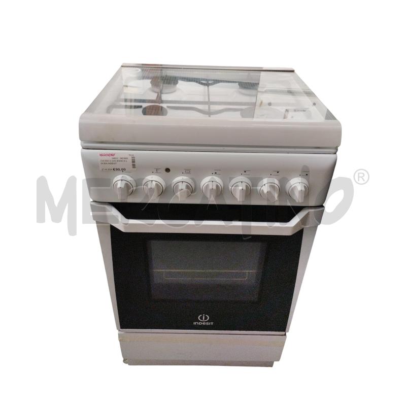 CUCINA A GAS BIANCA LUCIDA INDESIT | Mercatino dell'Usato Moncalieri bengasi 2