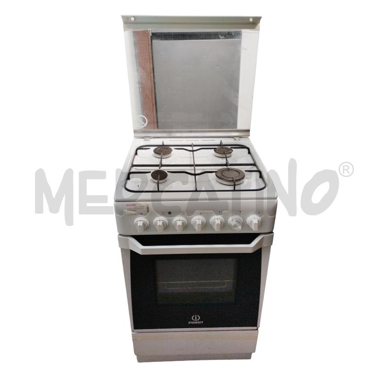 CUCINA A GAS BIANCA LUCIDA INDESIT | Mercatino dell'Usato Moncalieri bengasi 4