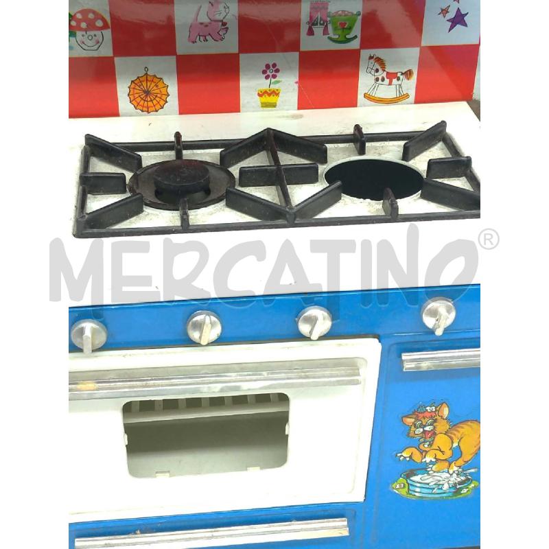 CUCINA GIOCATTOLO IN LATTA RICO' MADE IN SPAIN INCOMPLETA  | Mercatino dell'Usato Moncalieri bengasi 2