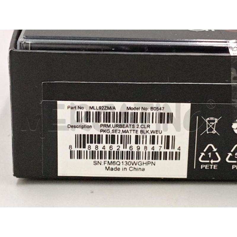 CUFFIE CAVO UR BEATS BO547  | Mercatino dell'Usato Moncalieri bengasi 4