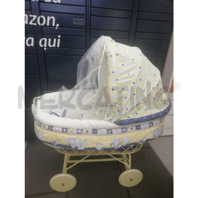 CULLA GIALLA CON ROTELLE ACCESSORIATA | Mercatino dell'Usato Moncalieri bengasi 1