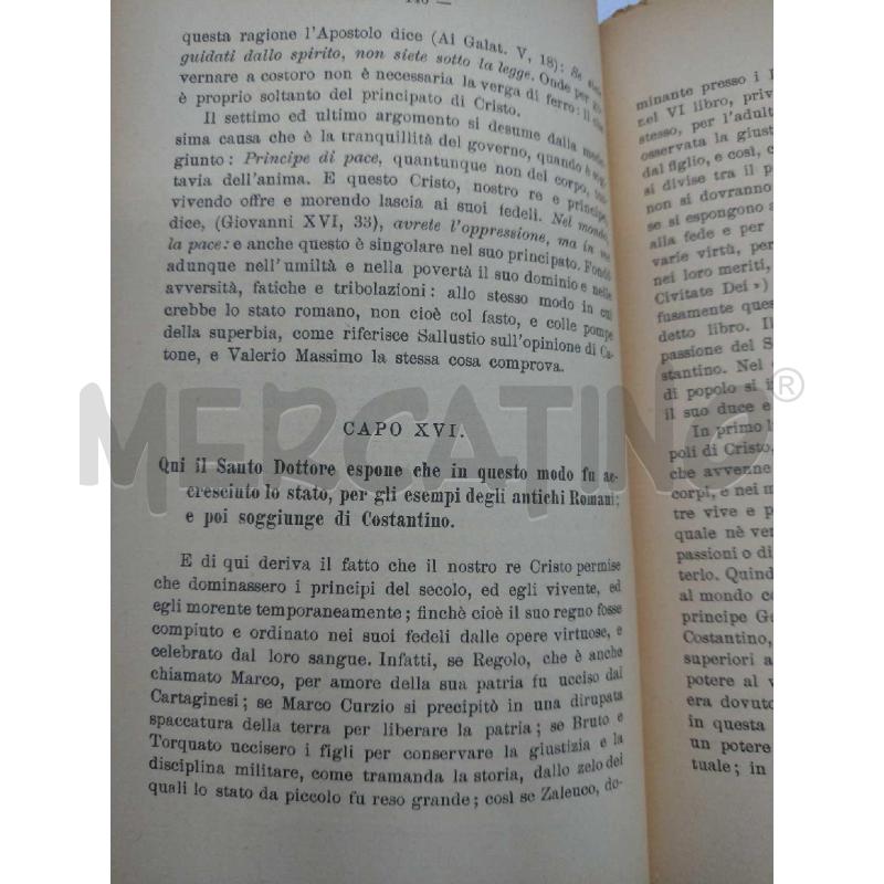 DE REGIMINE PRINCIPUM AD REGEM CYPRI 1928 PARAVIA  | Mercatino dell'Usato Moncalieri bengasi 5