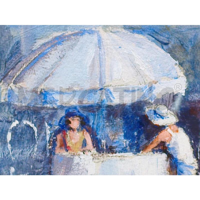 DIPINTO ARTISTA EDMONDO MANEGLIA TECNICA MISTA S/CARTA  | Mercatino dell'Usato Moncalieri bengasi 4