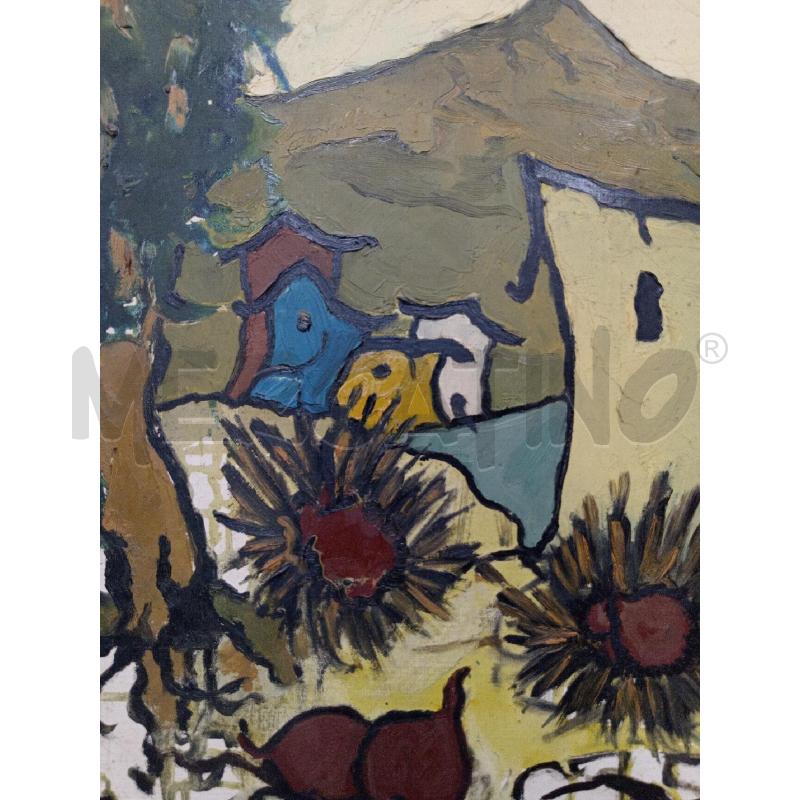 DIPINTO OLIO S/TAVOLA ARTISTA PISSANCHI GIANCARLO | Mercatino dell'Usato Moncalieri bengasi 3
