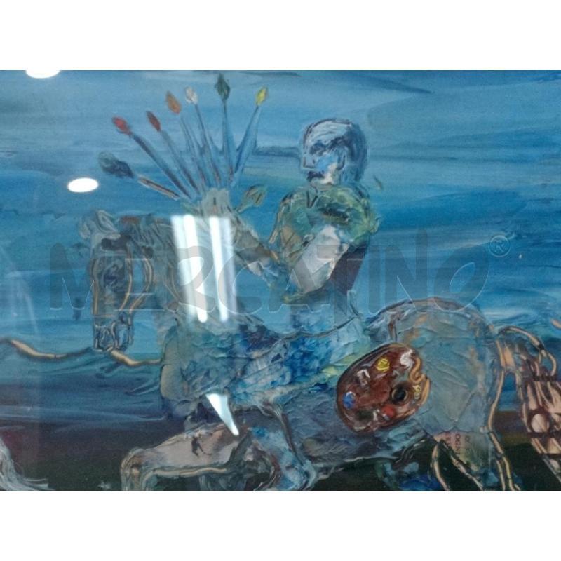DIPINTO OLIO S/TAVOLA ARTISTA S. BALDI  | Mercatino dell'Usato Moncalieri bengasi 3