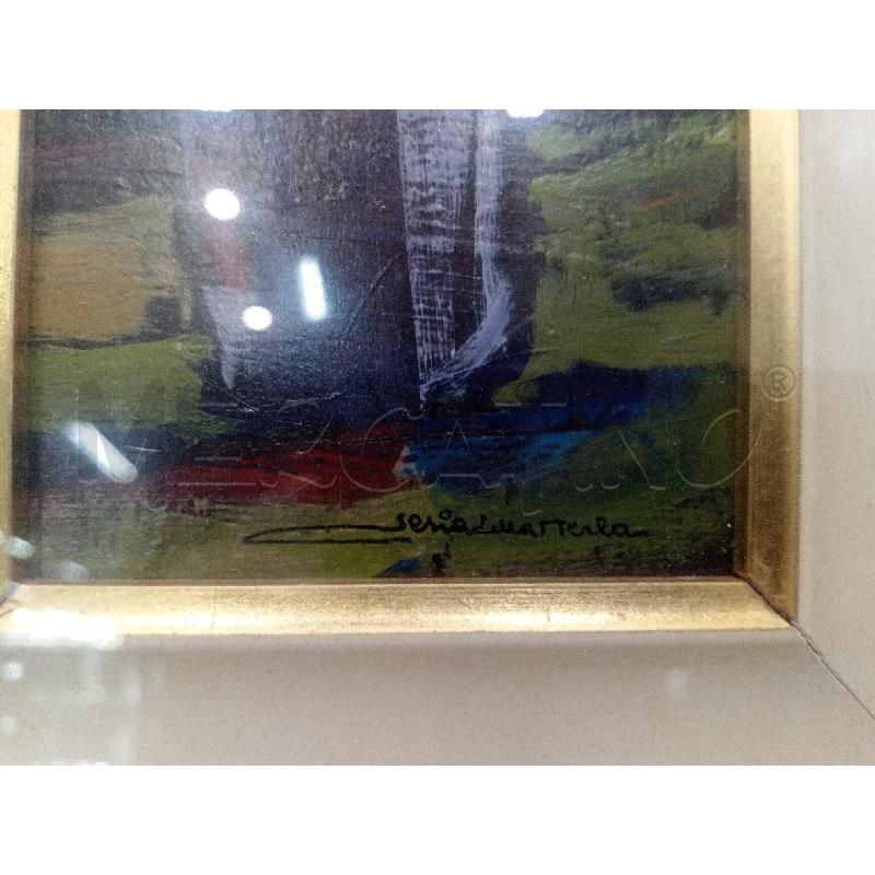 DIPINTO OLIO S/TAVOLA ARTISTA SESIA DELLA MERLA | Mercatino dell'Usato Moncalieri bengasi 4