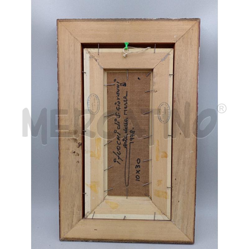 DIPINTO OLIO S/TAVOLA ARTISTA SESIA DELLA MERLA | Mercatino dell'Usato Moncalieri bengasi 5