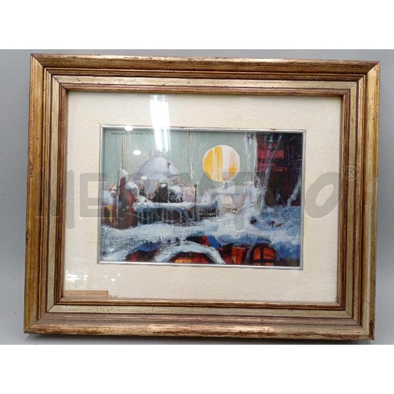 DIPINTO OLIO S/TAVOLA ARTISTA SESIA DELLA MERLA  | Mercatino dell'Usato Moncalieri bengasi 1