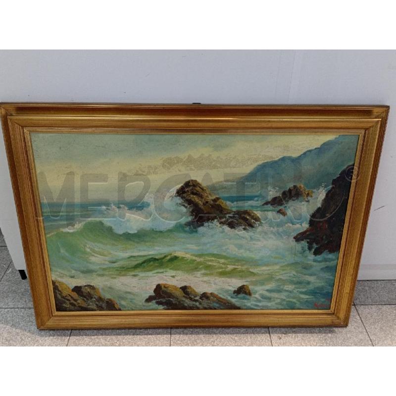 DIPINTO OLIO S/TELA ARTISTA KONIG '70  | Mercatino dell'Usato Moncalieri bengasi 1