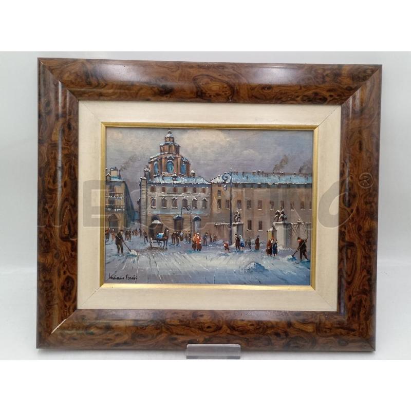 DIPINTO OLIO S/TELA ARTISTA LUCIANO PONZIO | Mercatino dell'Usato Moncalieri bengasi 1