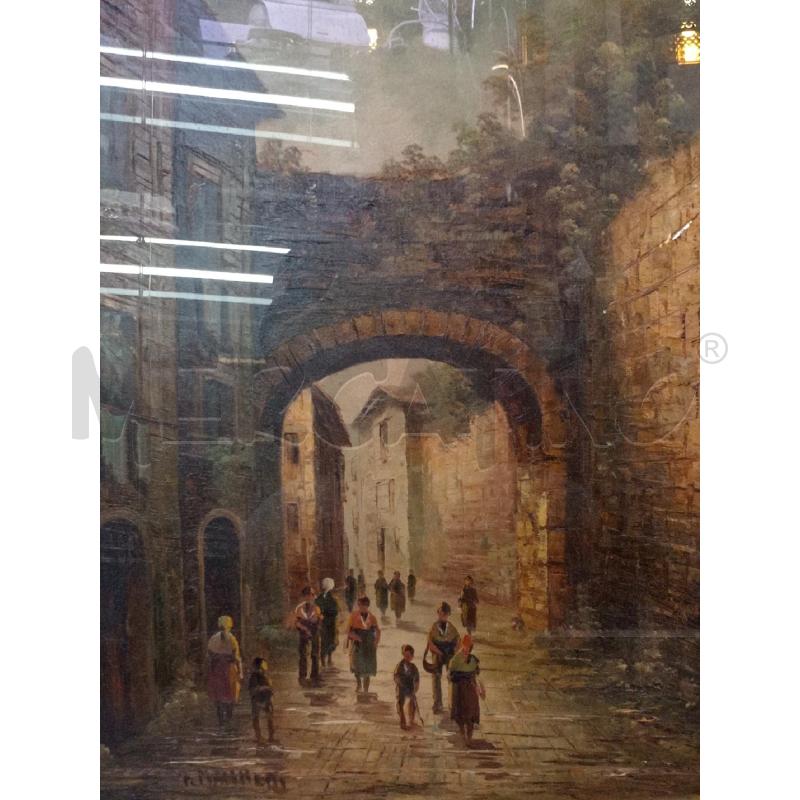 DIPINTO OLIO S/TELA ARTISTA MAMMETTI FULVIO  | Mercatino dell'Usato Moncalieri bengasi 2