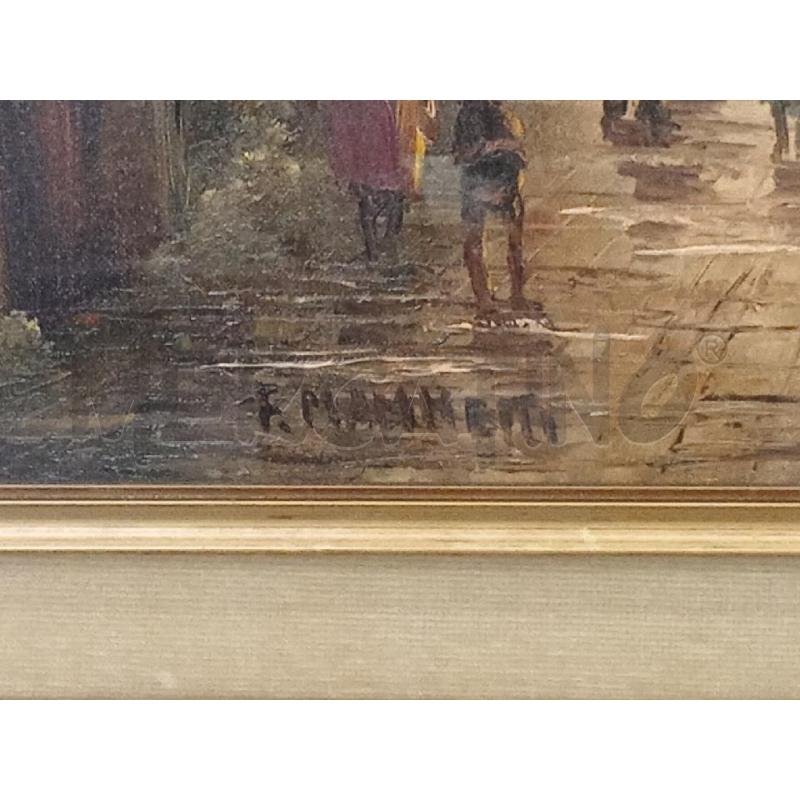 DIPINTO OLIO S/TELA ARTISTA MAMMETTI FULVIO  | Mercatino dell'Usato Moncalieri bengasi 3
