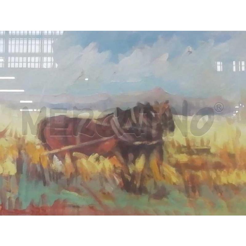 DIPINTO OLIO S/TELA ARTISTA MATTEO IANZANO  | Mercatino dell'Usato Moncalieri bengasi 2