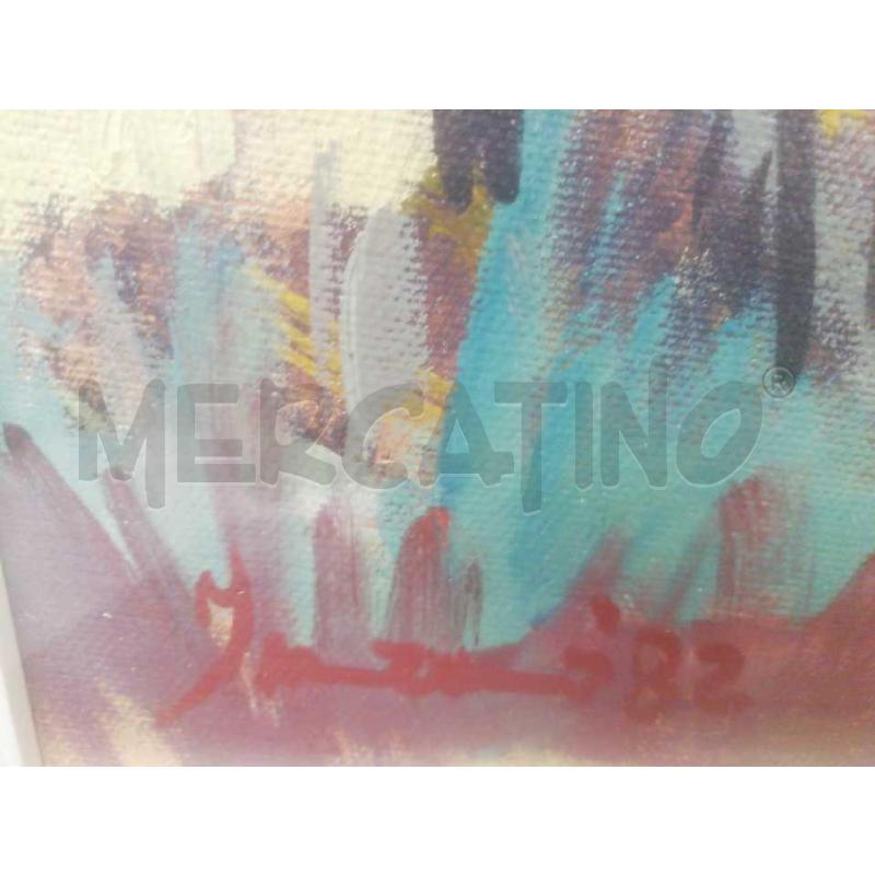 DIPINTO OLIO S/TELA ARTISTA MATTEO IANZANO  | Mercatino dell'Usato Moncalieri bengasi 3