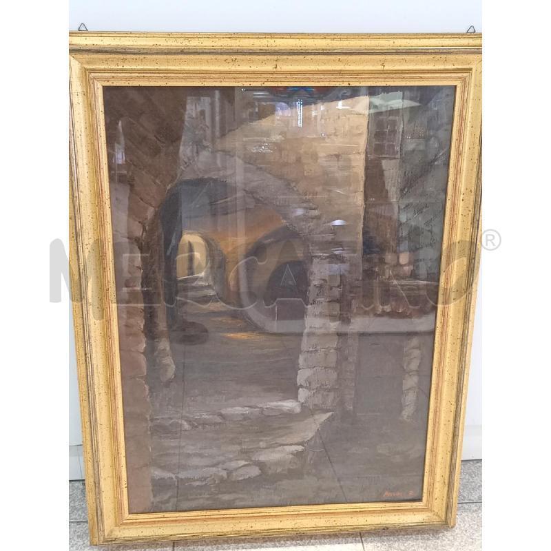 DIPINTO OLIO S/TELA ARTISTA PICCONE??  | Mercatino dell'Usato Moncalieri bengasi 1