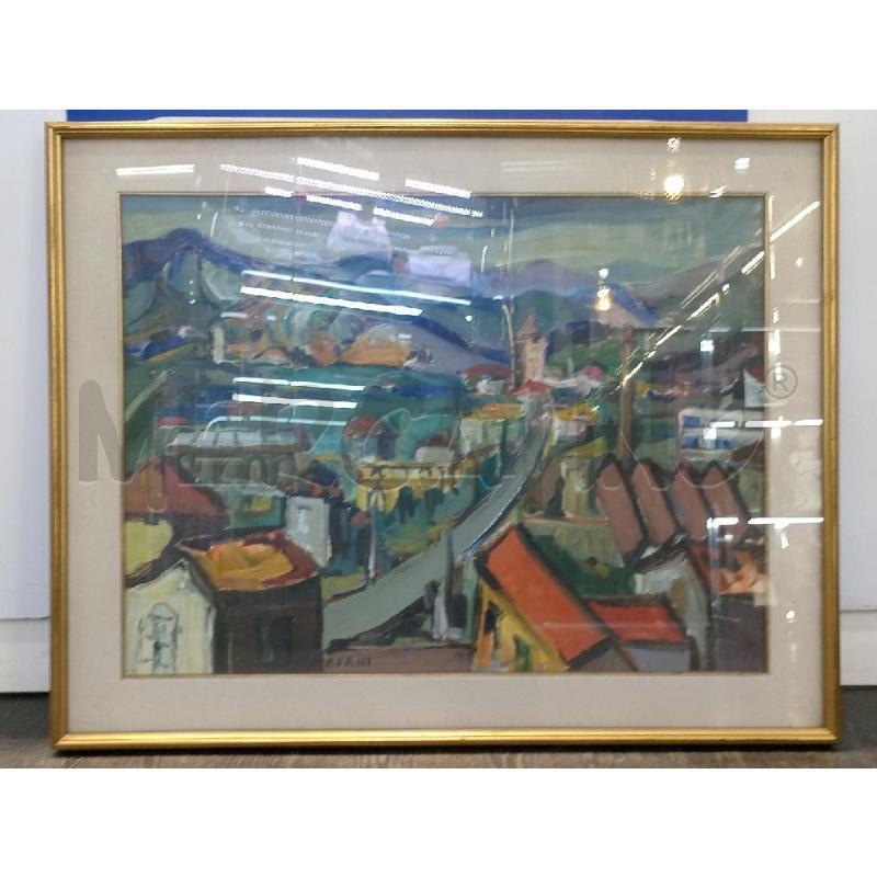 DIPINTO OLIO S/TELA ARTISTA SCROFANI AGOSTINO  | Mercatino dell'Usato Moncalieri bengasi 1