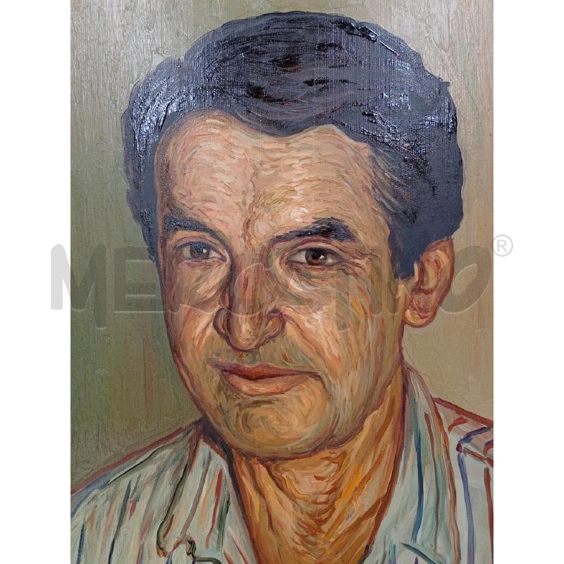 DIPINTO OLIO S/TELA ARTISTA TULLIO GRASSI  | Mercatino dell'Usato Moncalieri bengasi 2