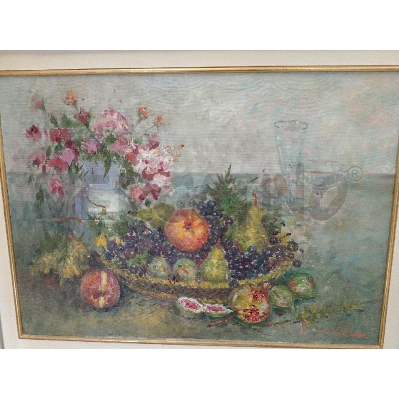 DIPINTO OLIO S/TELA ARTISTA VALERIANI LUCIANO | Mercatino dell'Usato Moncalieri bengasi 1