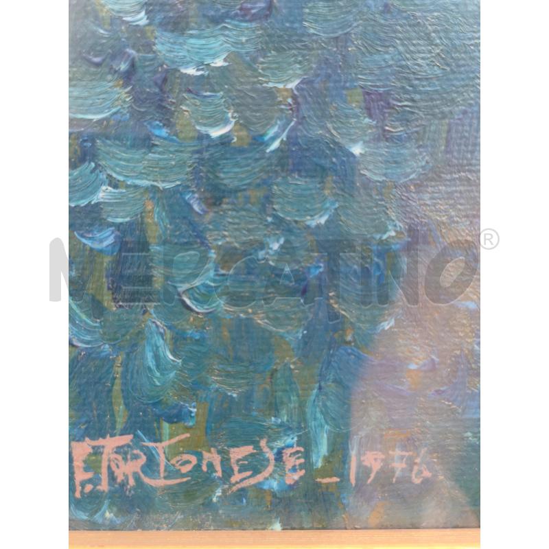 DIPINTO OLIO S/TELA MAZZO GIRASOLI VERTICALE  | Mercatino dell'Usato Moncalieri bengasi 4