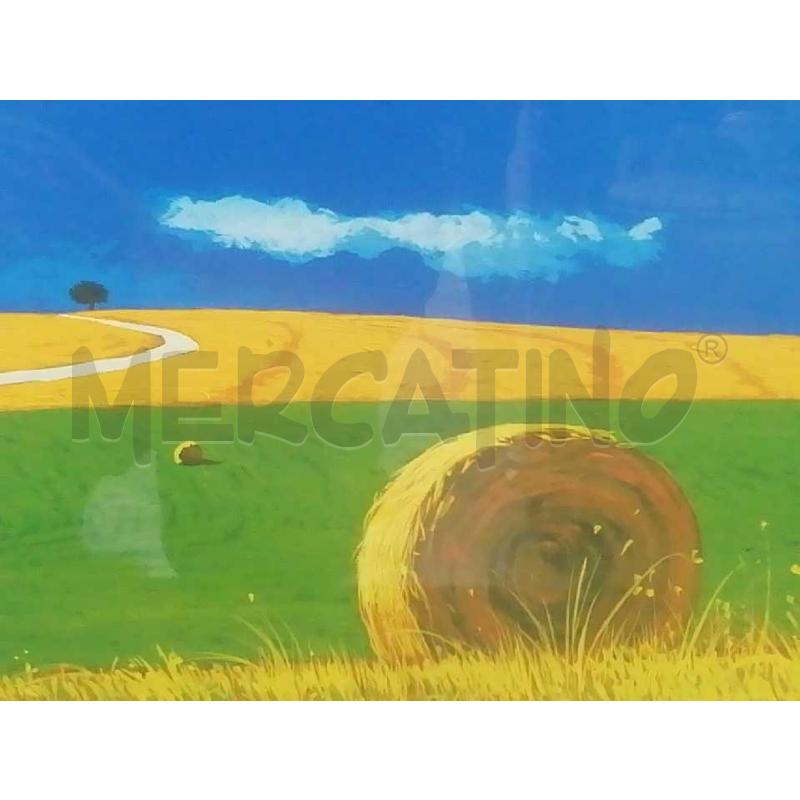 DIPINTO S/TAVOLA LEGNO ARREDAMENTO PAESAGGIO RILASSANTE  | Mercatino dell'Usato Moncalieri bengasi 2