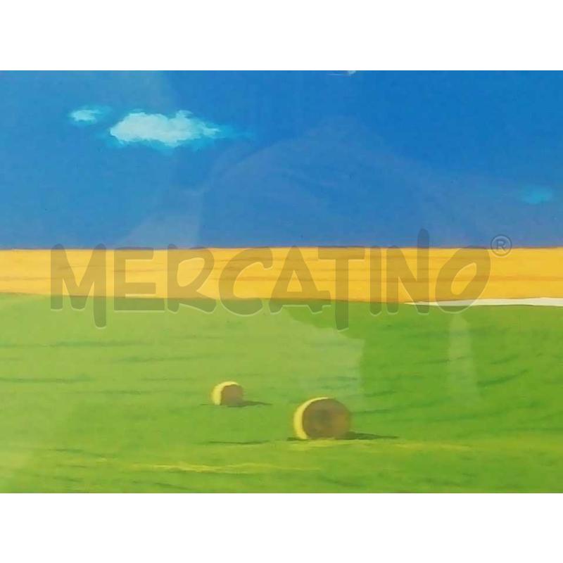 DIPINTO S/TAVOLA LEGNO ARREDAMENTO PAESAGGIO RILASSANTE  | Mercatino dell'Usato Moncalieri bengasi 3