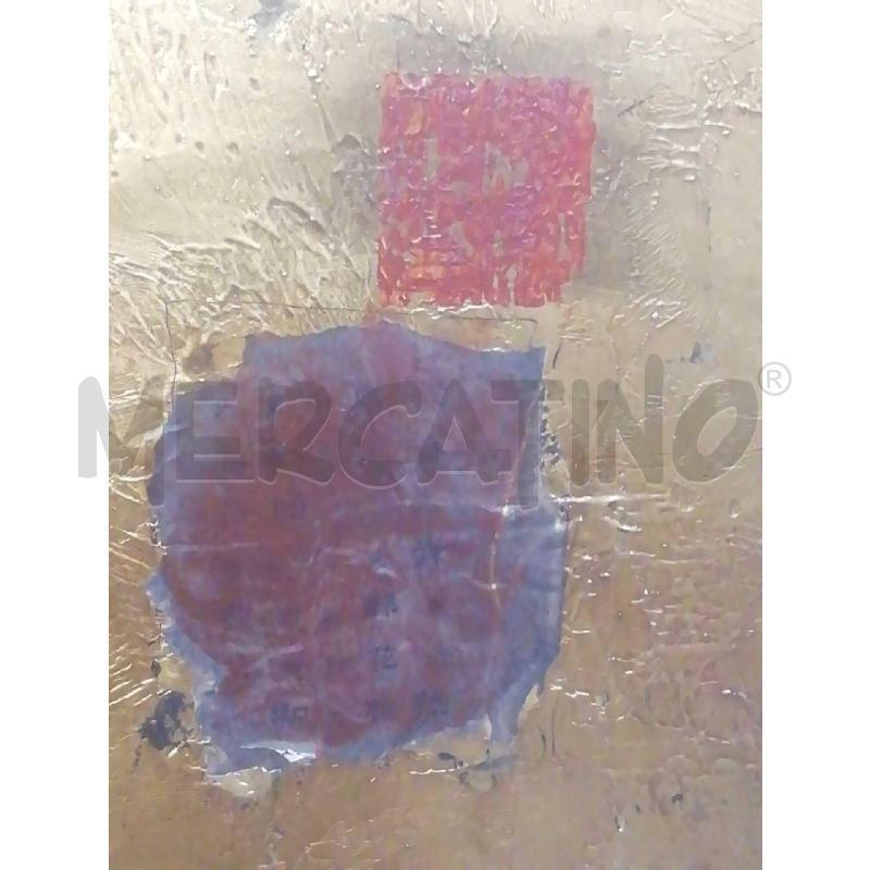 DIPINTO S/TAVOLA LEGNO DORATO C/IDEOGRAMMA ROSSO ARREDAMENTO  | Mercatino dell'Usato Moncalieri bengasi 2