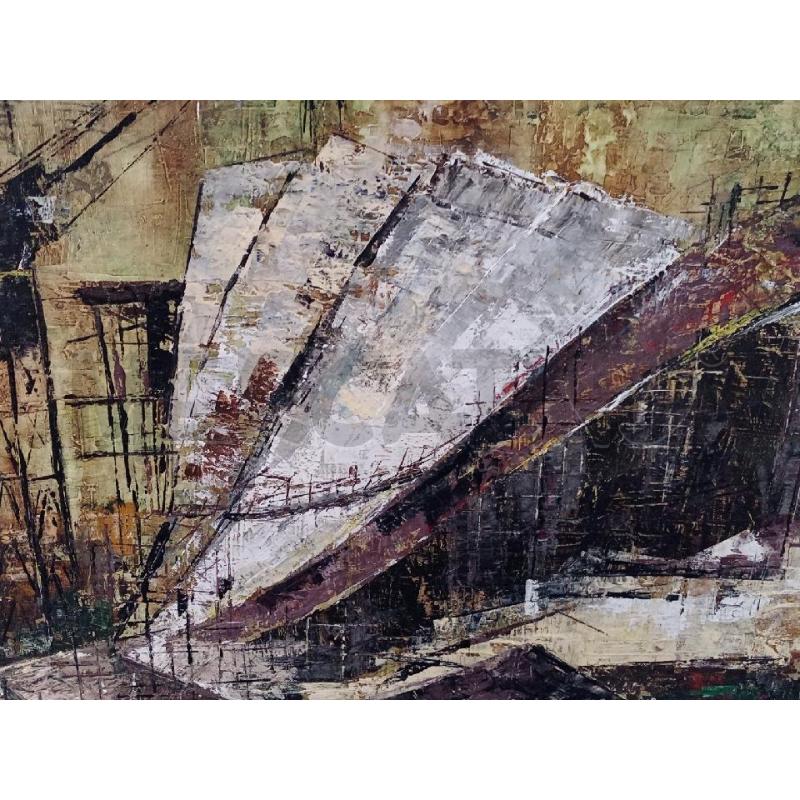 DIPINTO VECCHIO OLIO S/TAVOLA ARTISTA ANNA MARIA DOGLIOTTI  | Mercatino dell'Usato Moncalieri bengasi 4