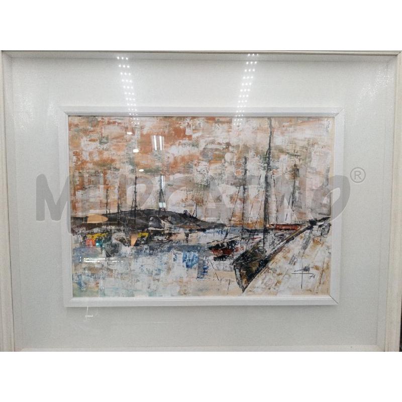 DIPINTO VECCHIO OLIO S/TAVOLA ARTISTA ANNA MARIA DOGLIOTTI  | Mercatino dell'Usato Moncalieri bengasi 1