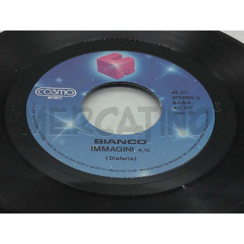 DISC0 45 GIRI SENZA DI TE BIANCO IMMGINI VG | Mercatino dell'Usato Moncalieri bengasi 3