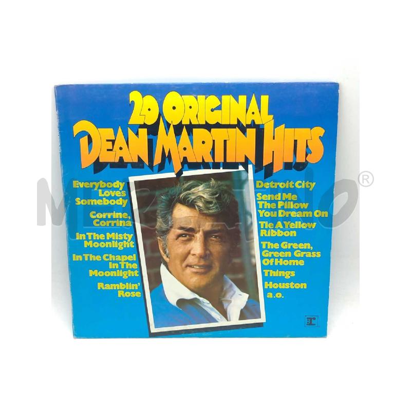 DISCO 33 GIRI 20 ORIGINAL DEAN MARTIN HITS VG | Mercatino dell'Usato Moncalieri bengasi 1