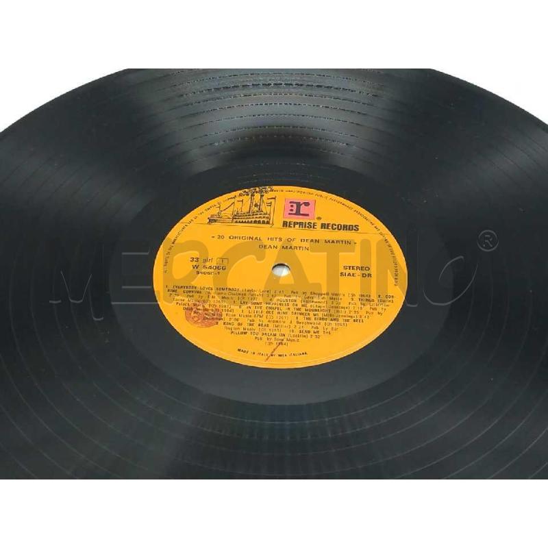 DISCO 33 GIRI 20 ORIGINAL DEAN MARTIN HITS VG | Mercatino dell'Usato Moncalieri bengasi 3