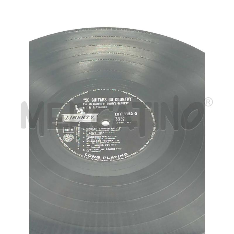 DISCO 33 GIRI 50 GUITARS GO COUNTRY TOMMY GARRETT VG | Mercatino dell'Usato Moncalieri bengasi 5