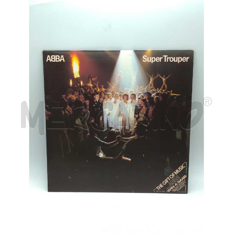 DISCO 33 GIRI ABBA SUPER TROUPER VG+ | Mercatino dell'Usato Moncalieri bengasi 1
