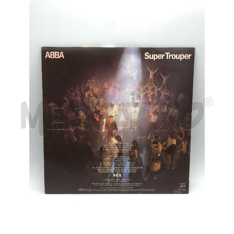 DISCO 33 GIRI ABBA SUPER TROUPER VG+ | Mercatino dell'Usato Moncalieri bengasi 2