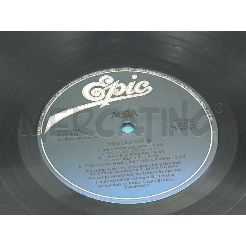 DISCO 33 GIRI ABBA VOULEZ VOUS VG+ | Mercatino dell'Usato Moncalieri bengasi 4