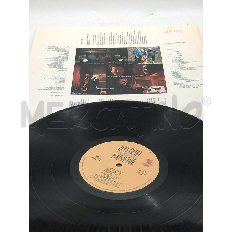 DISCO 33 GIRI BLUE'S ZUCCHERO SUGAR FORNACIARI VG | Mercatino dell'Usato Moncalieri bengasi 4