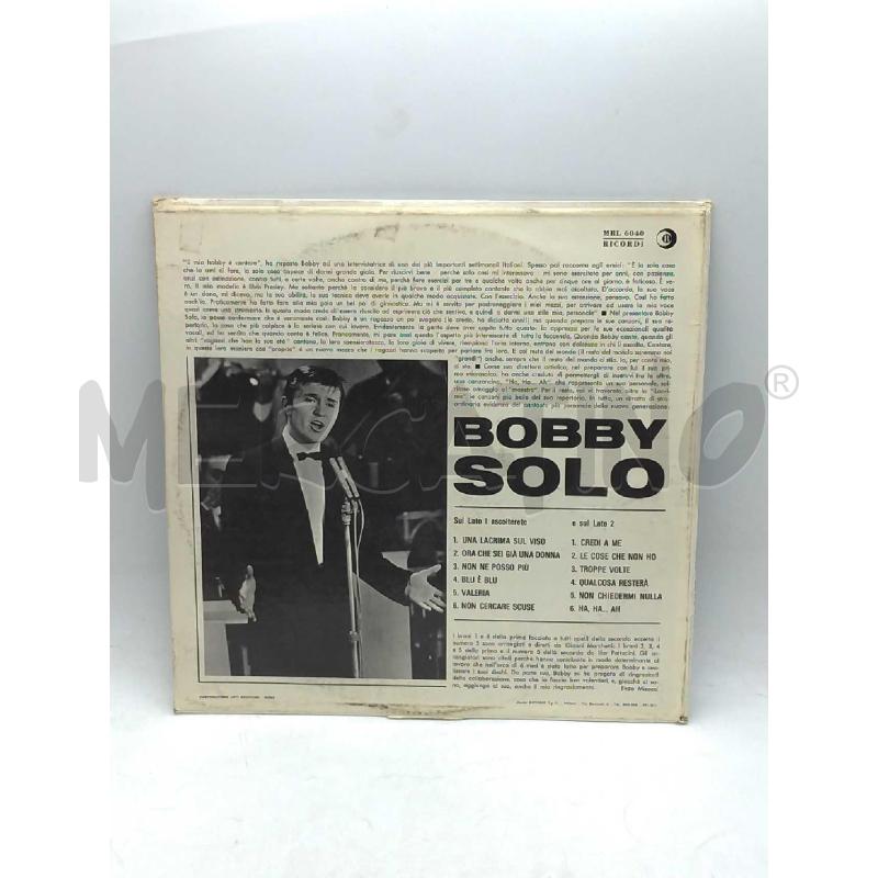 DISCO 33 GIRI BOBBY SOLO MRL6040 1964 RICORDI VINILE RIGATO | Mercatino dell'Usato Moncalieri bengasi 2